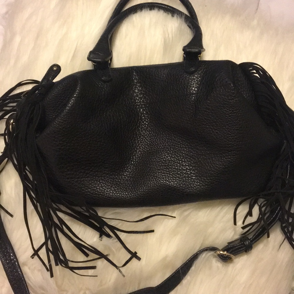 Fringe purse